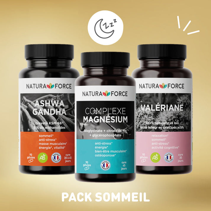 Pack Sommeil Compléments Alimentaires Natura Force